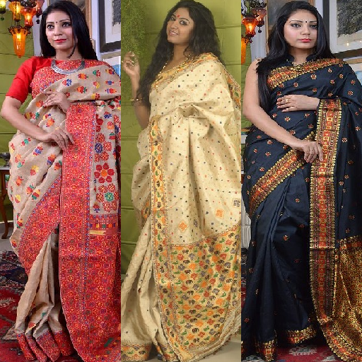 Assam Silk Sari Style &amp; Design иконка