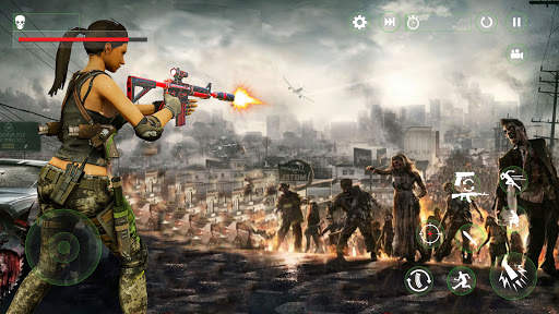 Misi Penembakan Zombie FPS - Pembunuh Zombie Terak screenshot 3