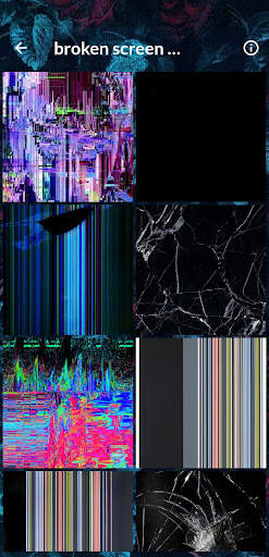 broken screen wallpaper screenshot 1