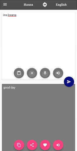 Hausa - English Translator screenshot 2
