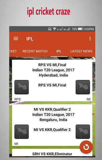Live IPL - Cricket Score & News 2020 screenshot 11