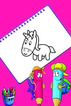 Coloring Unicorn Sandbox Color by Page Book screenshot 13