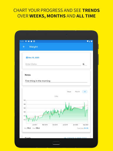 Body Measurement, Body Fat and Weight Loss Tracker screenshot 11