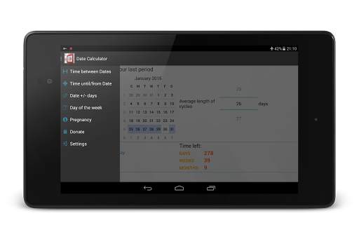 Date (Days) Calculator 10 تصوير الشاشة