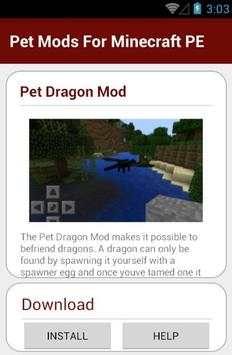 Pet Mods For Minecraft PE screenshot 4