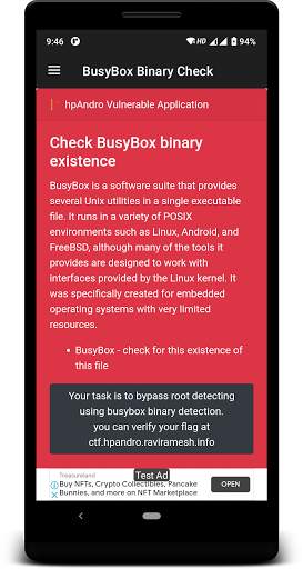 BusyBox Binary Check screenshot 2