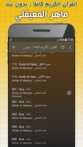 Maher Al Muaiqly Quran Full Offline screenshot 5