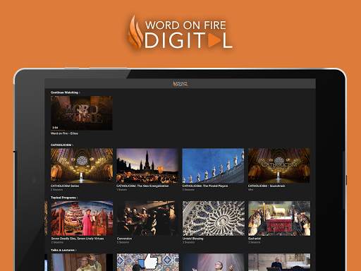 Word on Fire Digital screenshot 1
