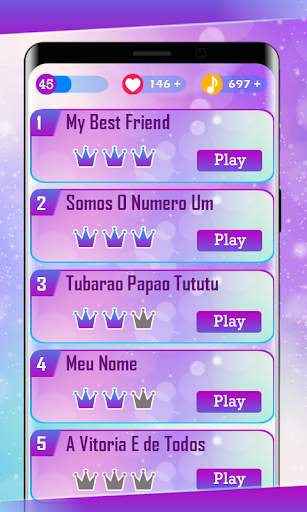 Luccas Neto Piano Tiles Game screenshot 2