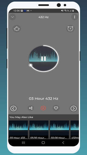432hz music player screenshot 2