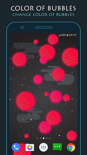 Galactic Bubble Live Wallpaper screenshot 3