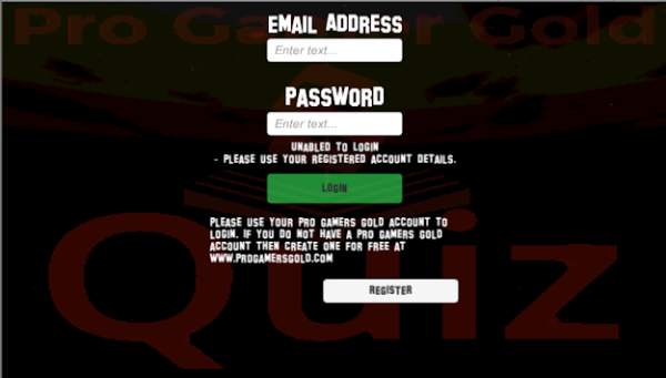 Quiz For Cash - Pro Gamer Gold screenshot 1