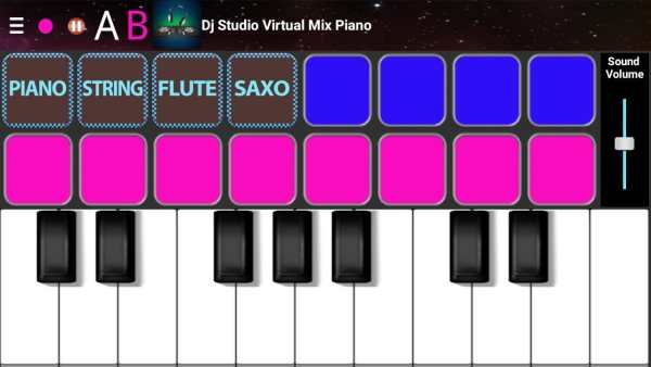 Dj Studio Virtual Mixer Piano screenshot 2