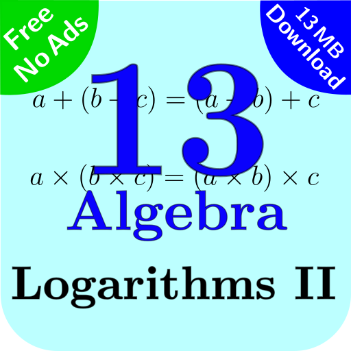 Algebra Tutorial 13: Logarithms II иконка