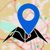 Where I am? Search by geolocation icon