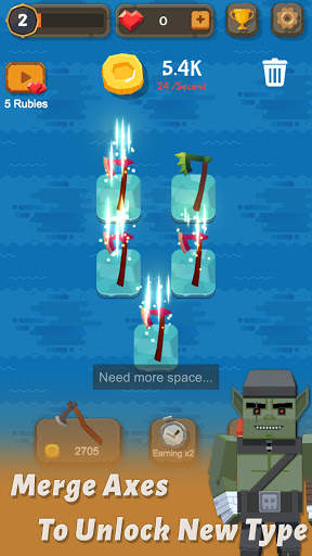 Merge Axe - Idle Blacksmith Master screenshot 7