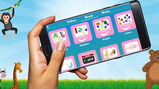 Kids Teaching Learn Color, Animal Name, Kids Video screenshot 4
