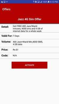 All Mobilink Jazz Packages 2019 screenshot 3