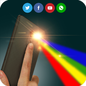 Color Flashlight Alert on Call icon