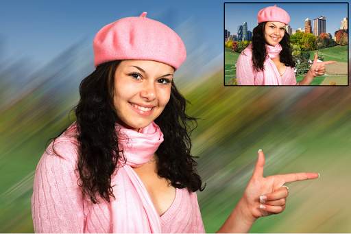 Blur Photo Editor – DSLR Blue Background Pic Focus 7 تصوير الشاشة
