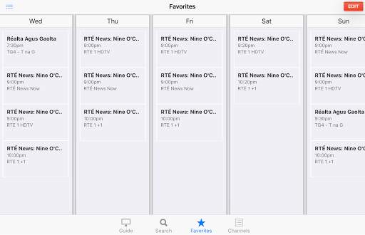 TV Guide Ireland 9 تصوير الشاشة
