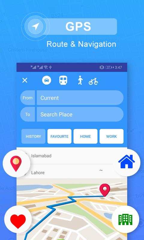 Voice GPS: Driving Directions, Maps & Navigation screenshot 1