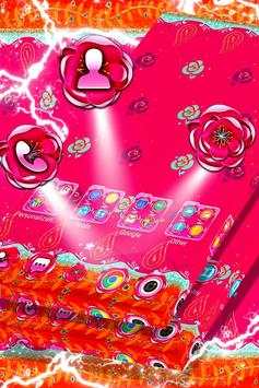 Hot Pink Flowers Launcher screenshot 3