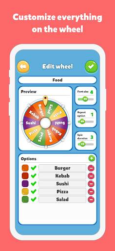 Decision Maker: Wheel Spin App screenshot 3