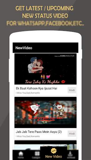 Video Status : App For Social Media screenshot 2
