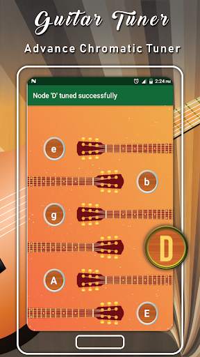 Tune Acoustic Guitar with Real Guitar Tuner App screenshot 4