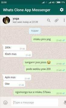 Whats Clone App Messenger screenshot 3