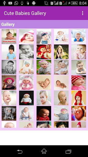 Cute Babies Gallery screenshot 2