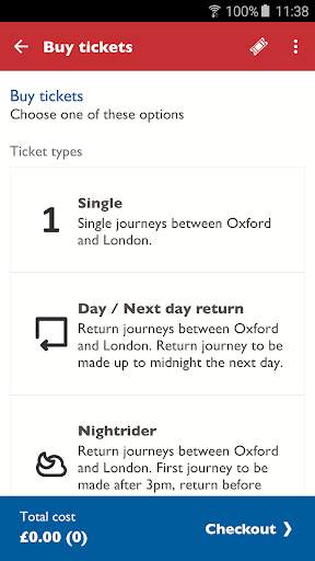 Oxford Tube Mobile Ticket screenshot 2