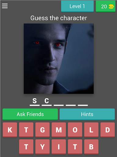 Character quiz: Teen Wolf screenshot 15