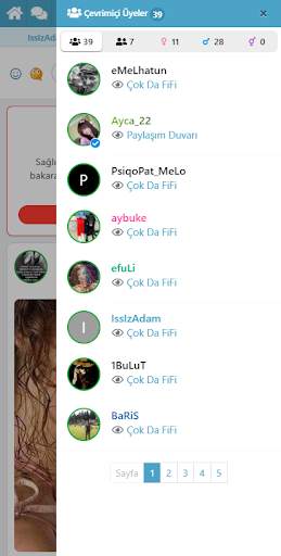 Seviyo - Mobil Sohbet ve Arkadaşlık Portalı screenshot 2