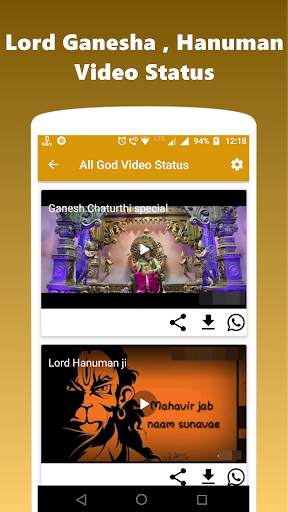 God Video Status: Video Status For Whatsapp screenshot 4