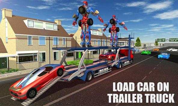 Robot Car Transport Truck Sim screenshot 2