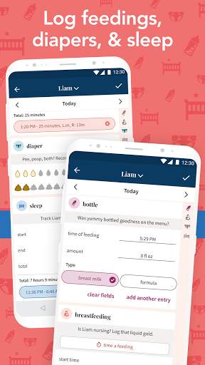 Ovia Parenting: Baby Tracker, Breastfeeding Timer screenshot 2