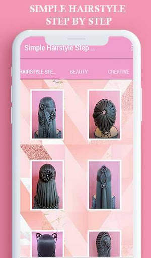 Simple Hairstyle Step by Step screenshot 1