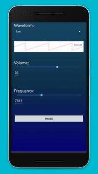 Frequency Sound Generator screenshot 1
