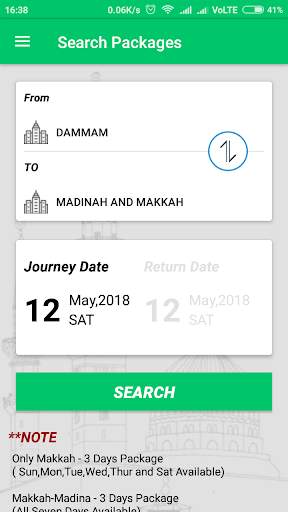 Umrah Bus screenshot 2