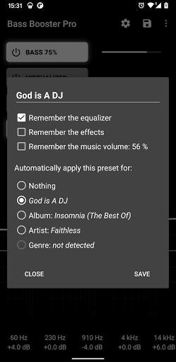 Bass Booster - Music Equalizer screenshot 4
