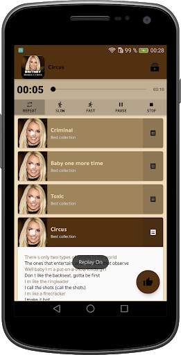Britney Spears Songs Lyrics Offline (New Version) screenshot 10
