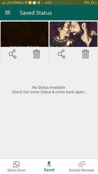 Status Saver & Read Deleted Messages of WhatsApp screenshot 2