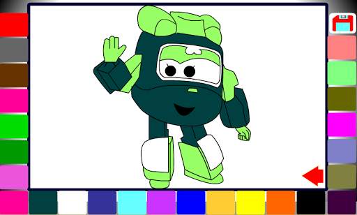 Planes Coloring Game screenshot 3