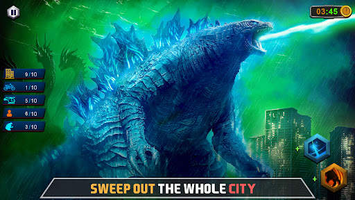 Monster City Destruction Games screenshot 3