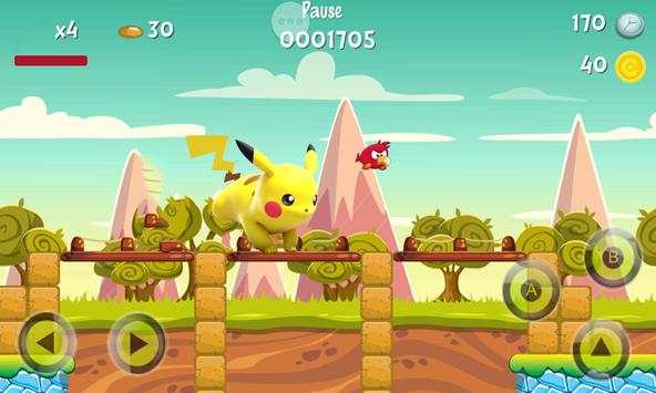 Adventure Pikachu Run Dash screenshot 1