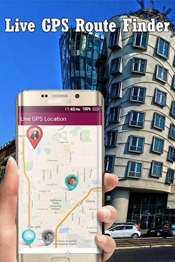 Live GPS Route Finder -  Map & Navigation screenshot 1