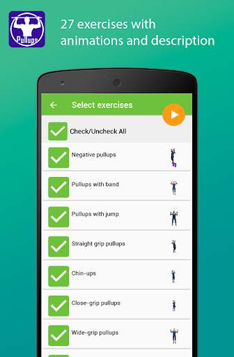 Pullups my workout screenshot 1