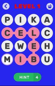 Word Search ~ Pokémon screenshot 1